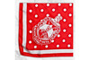 Delta Sigma Theta Sorority Polka Dot Scarf-Red/White