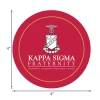 Kappa Sigma Fraternity Circle Logo Car Decal 