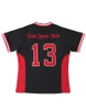 Delta Sigma Theta Sorority Football Jersey-Black