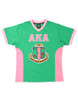 Alpha Kappa Alpha AKA Sorority Football Jersey-Green
