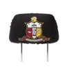 Kappa Alpha Psi Fraternity Headrest Cover- Black- Set of 2