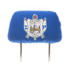 Sigma Gamma Rho Sorority Headrest Cover- Blue- Set of 2-Front