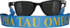 Alpha Tau Omega ATO Fraternity Sunglass Staps 