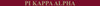 Pi Kappa Alpha PIKE Fraternity Sunglass Staps 