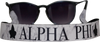 Alpha Phi Sorority Sunglass Straps- Marble