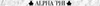 Alpha Phi Sorority Sunglass Straps- Marble