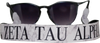 Zeta Tau Alpha ZTA Sorority Sunglass Straps- Marble
