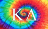 Kappa Delta Sorority Flag-Tie Dye 