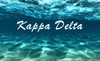 Kappa Delta Sorority Flag- Ocean 