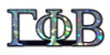 Gamma Phi Beta Sorority Reflective Decal 