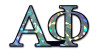 Alpha Phi Sorority Reflective Decal 
