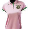 Alpha Kappa Alpha AKA Sorority Dri-Fit Polo- Pink