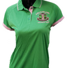 Alpha Kappa Alpha AKA Sorority Dri-Fit Polo- Green