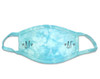 Delta Gamma Sorority Tie-Dye Face Mask-Blue