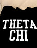 Theta Chi Fraternity Long Sleeve Shirt- Black