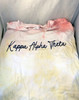 Kappa Alpha Theta Sorority Tie-Dye Shirt- Script 