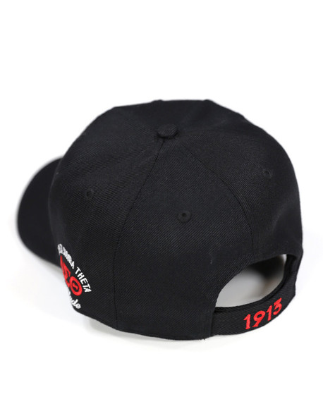 Delta Sigma Theta Sorority Hat- Crest-Black