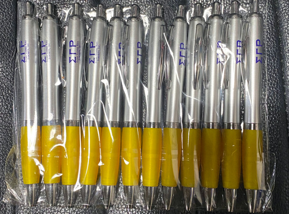 Sigma Gamma Rho Sorority- Pens-Pack of 12