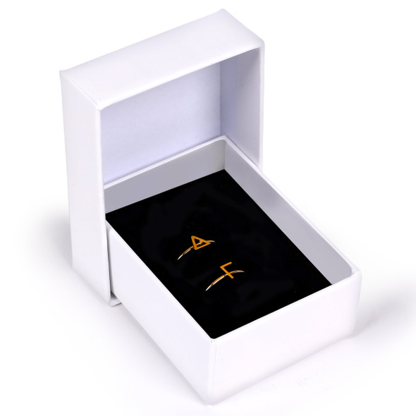 Delta Gamma Sorority Stacking Ring Set