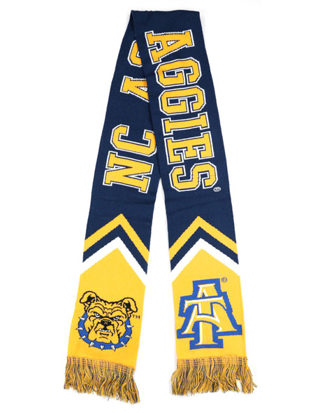 North Carolina A&T State University NCAT Acrylic Scarf-Style 2