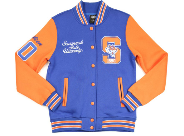 Savannah State University Fleece Jacket-Women’s-Front