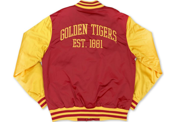 Tuskegee University Baseball Jacket-Style 2-Back