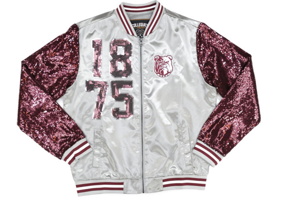 Alabama A&M University Satin Sequin Jacket-Front