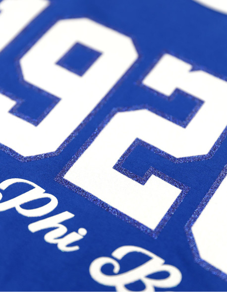Zeta Phi Beta Sorority Long Sleeve Shirt- Founding Year-Heart-Blue