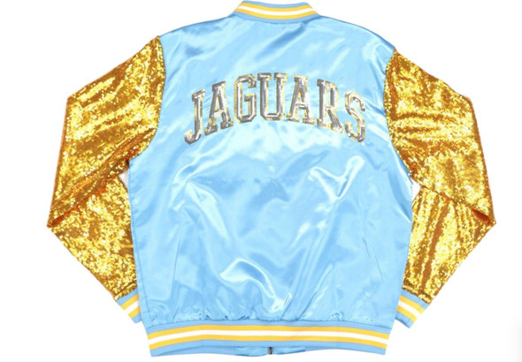 Southern University Satin Sequin Jacket-Back