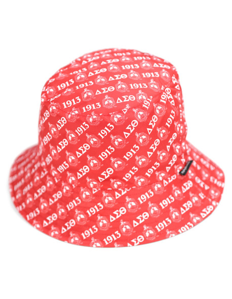 Delta Sigma Theta Sorority Bucket Hat- Reversible 