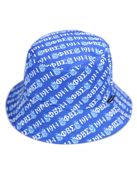 Phi Beta Sigma Fraternity Bucket Hat- Reversible 