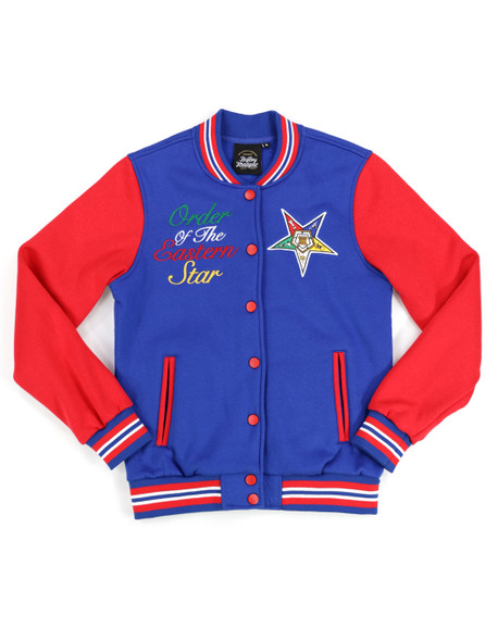 Order of the Eastern Star OES Fleece Jacket- Front