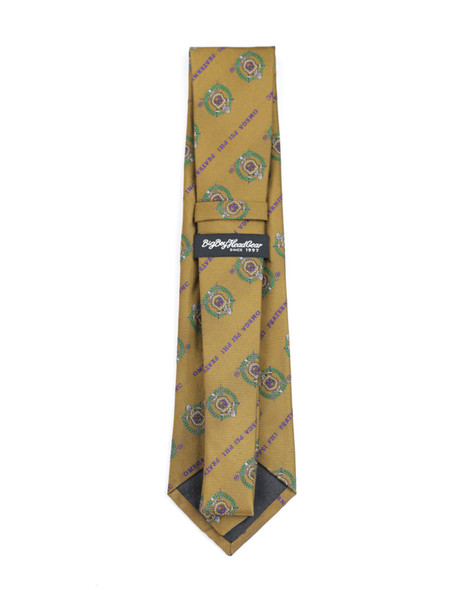 Omega Psi Phi Fraternity Necktie- Crest-Old Gold