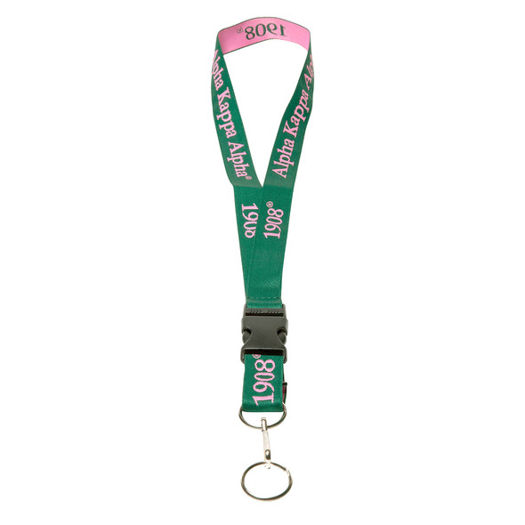 Alpha Kappa Alpha AKA Sorority Lanyard- Green