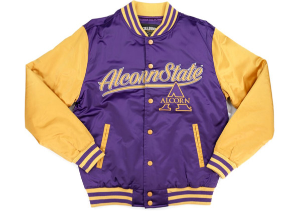 Alcorn State University Baseball Jacket-Front