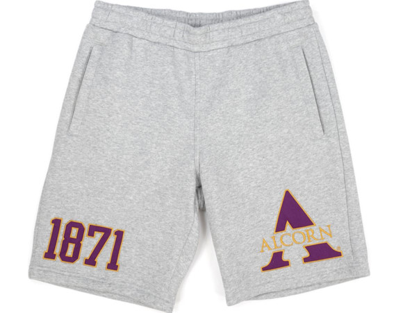 Alcorn State University Shorts- Gray