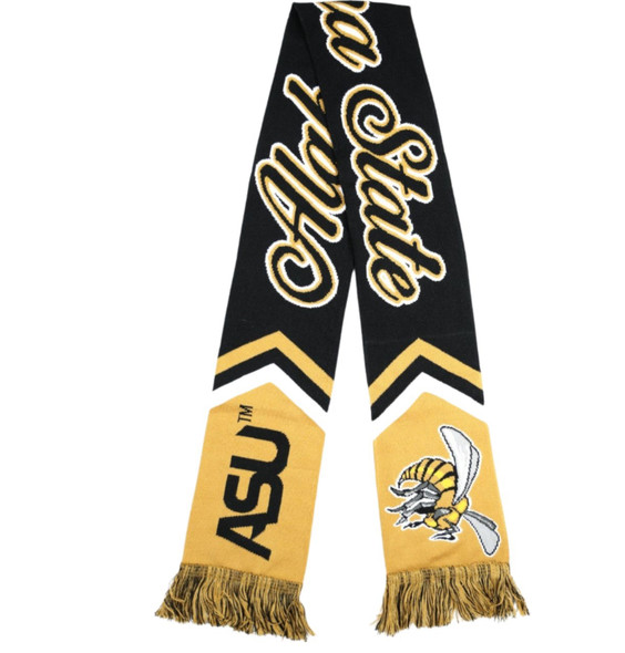 Alabama State University ASU Acrylic Scarf-Style 2