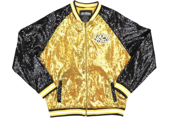 University of Arkansas Pine Bluff Sequin Jacket-Front