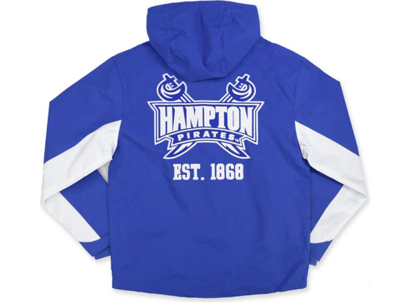 Hampton University Windbreaker -Back