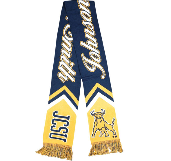 Johnson C. Smith University Acrylic Scarf