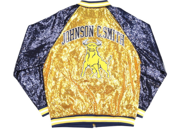Johnson C. Smith University Sequin Jacket-Back