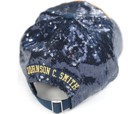 Johnson C. Smith University Sequin Hat-Back