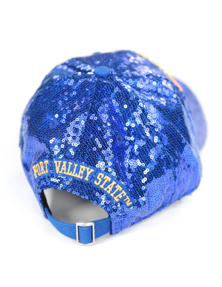 Fort Valley State University Sequin Hat-Back
