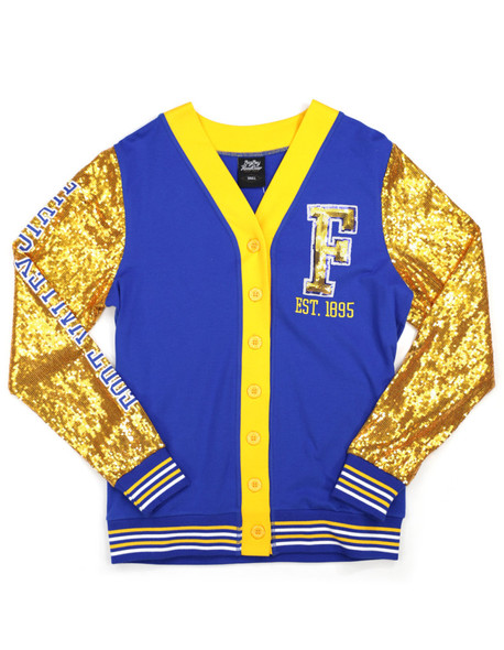Fort Valley State University Sequin Cardigan- Women’s