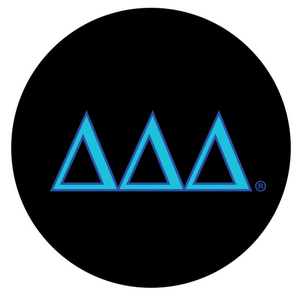 Delta Delta Delta Tri-Delta Sorority LED Car Door Light- Set of 2