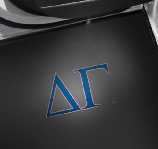 Delta Gamma Sorority LED Car Door Light- Set of 2