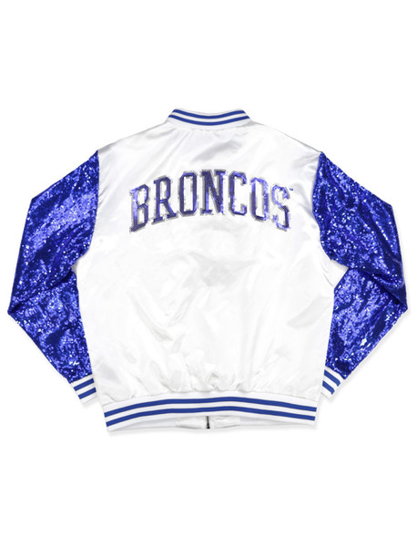 Fayetteville State University Satin Sequin Jacket-Back