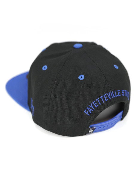 Fayetteville State University Snapback Hat-Black-Back