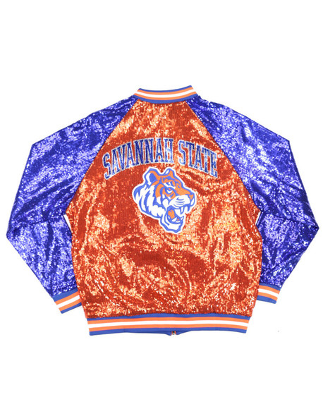 Savannah State University Sequin Jacket-Back