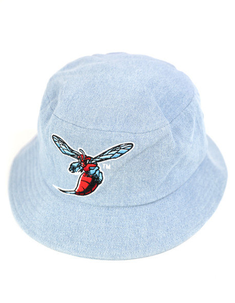 Delaware State University Bucket Hat-Light Blue Denim